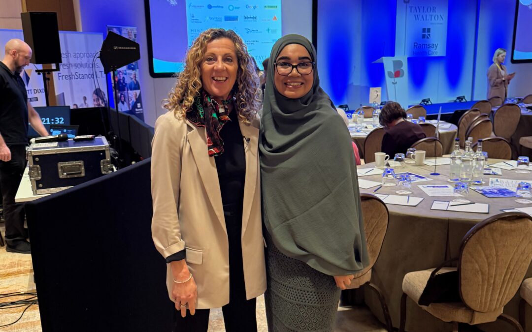 Sally Gunnell and Imtiaz Choudry from Mums Can Do