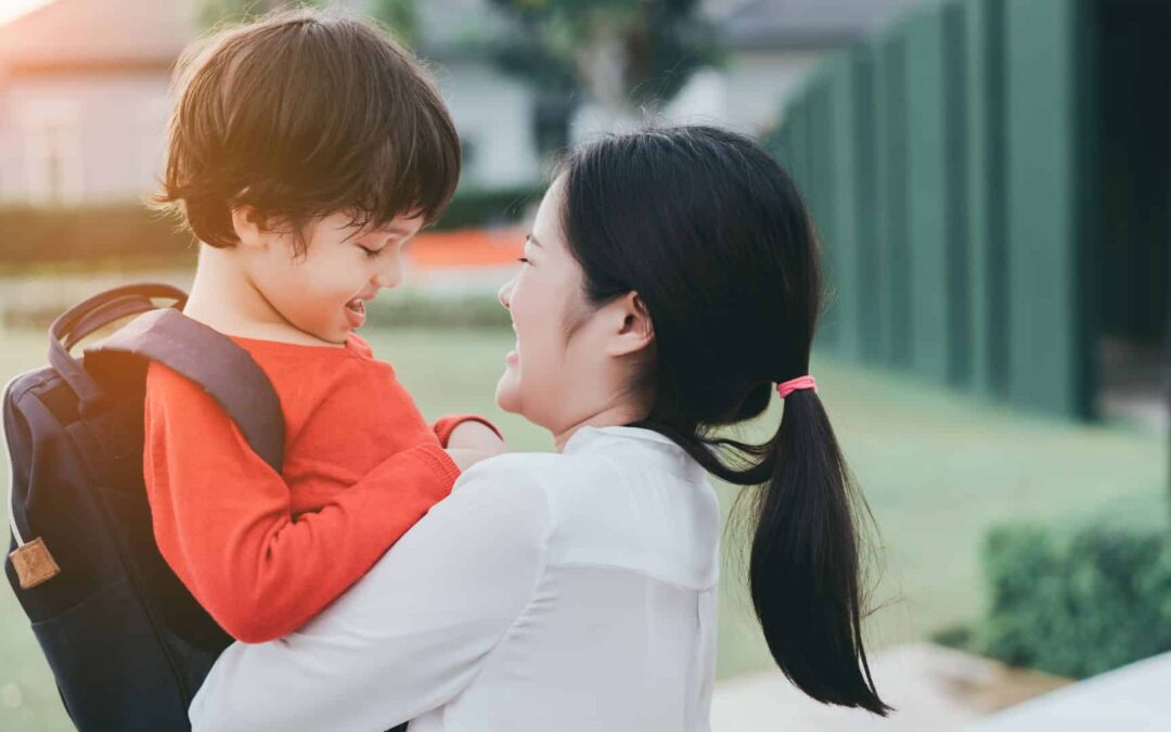First day of school: Why it feels so emotional for Mums as well as children